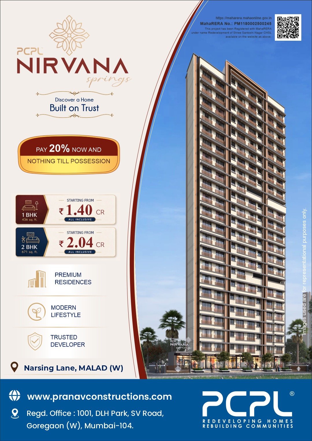 Nirvana Springs by PCPL, Malad West